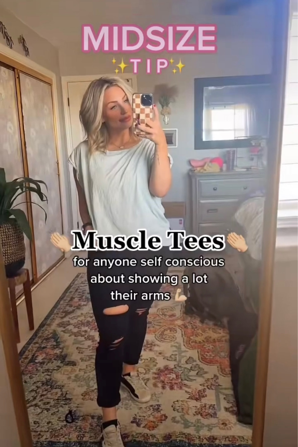 Midsize Tip: Muscle Tees 💪🏼

They are such a staple piece! They are perfect for us ladies who are self conscious of our arms and wanna hide a little and also great for layering- since there is no sleeve it doesn’t leave the bulkiness! It’s perfect! 

Midsize Outfit | Midsize Fashion | Midsize Style | Midsize | Curvy | Size 10 | Size 12 | Affordable Fashion| Affordable Style | Large | Medium | AE Find | AE | LTK| Fashion | Blogger | Style | Fashion | Spring Outfit | Spring | Midsize Fashion Tip | Midsize Style | Midsize Clothes | 

#LTKFind #LTKstyletip #LTKunder50