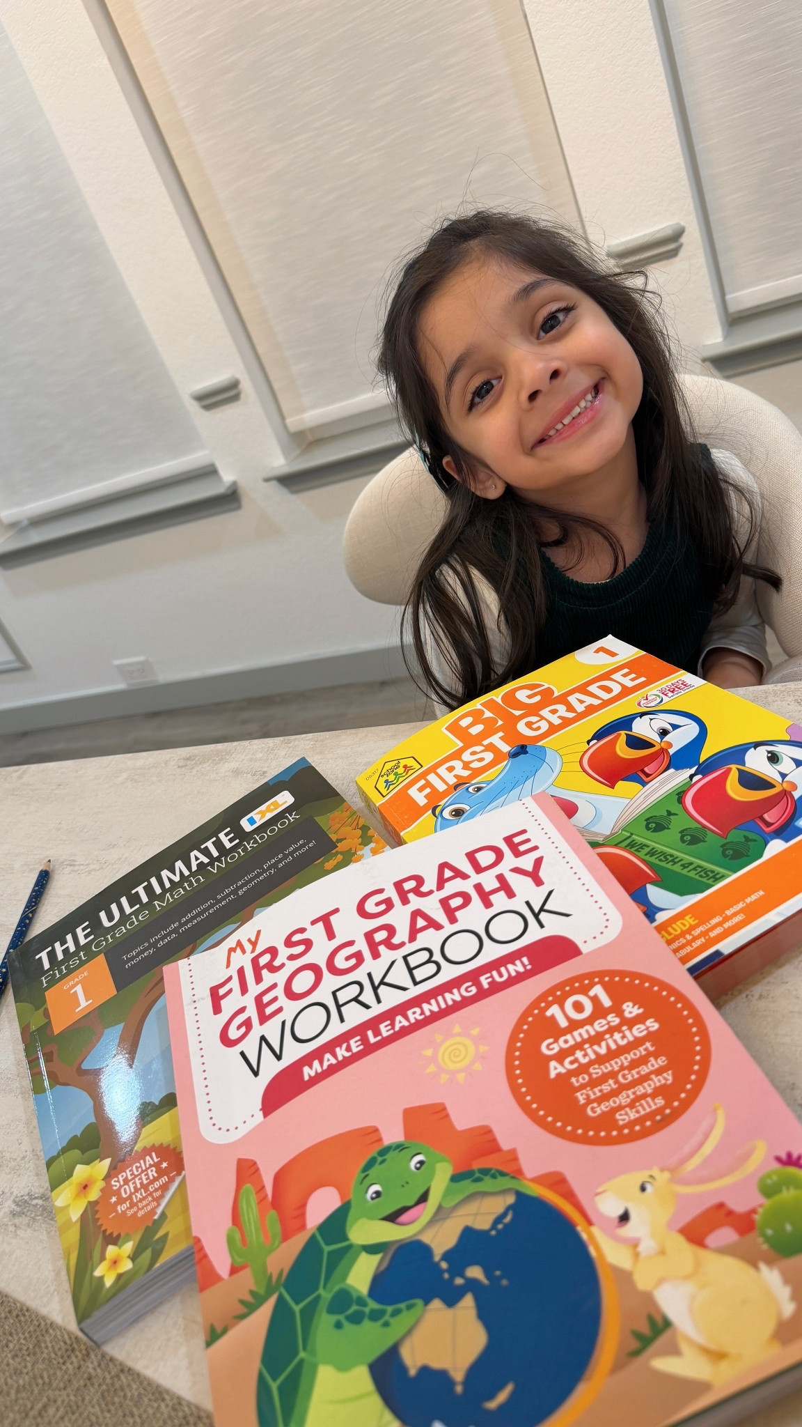 Aaira’s new workbooks

#LTKKids