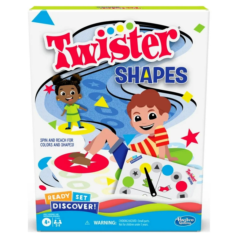 Ready Set Discover Twister Shapes Game, Board Game for Kids Ages 4 and Up | Walmart (US)
