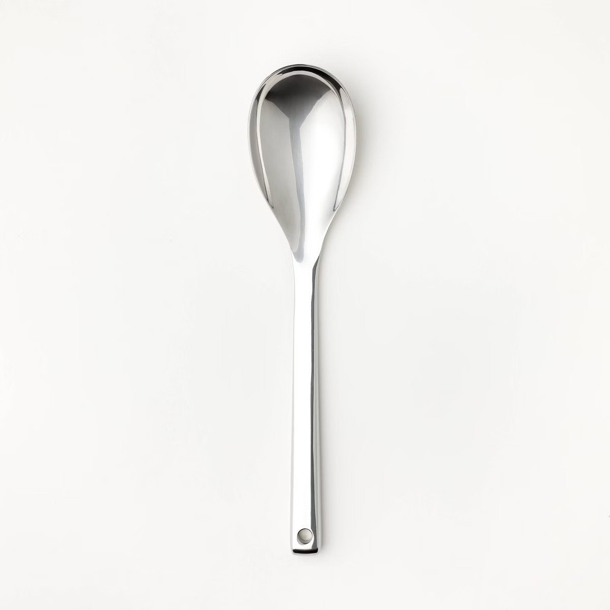 Stainless Steel Solid Spoon Silver - Figmint™: Cooking Utensil, Dishwasher-Safe, 12.99" Length,... | Target