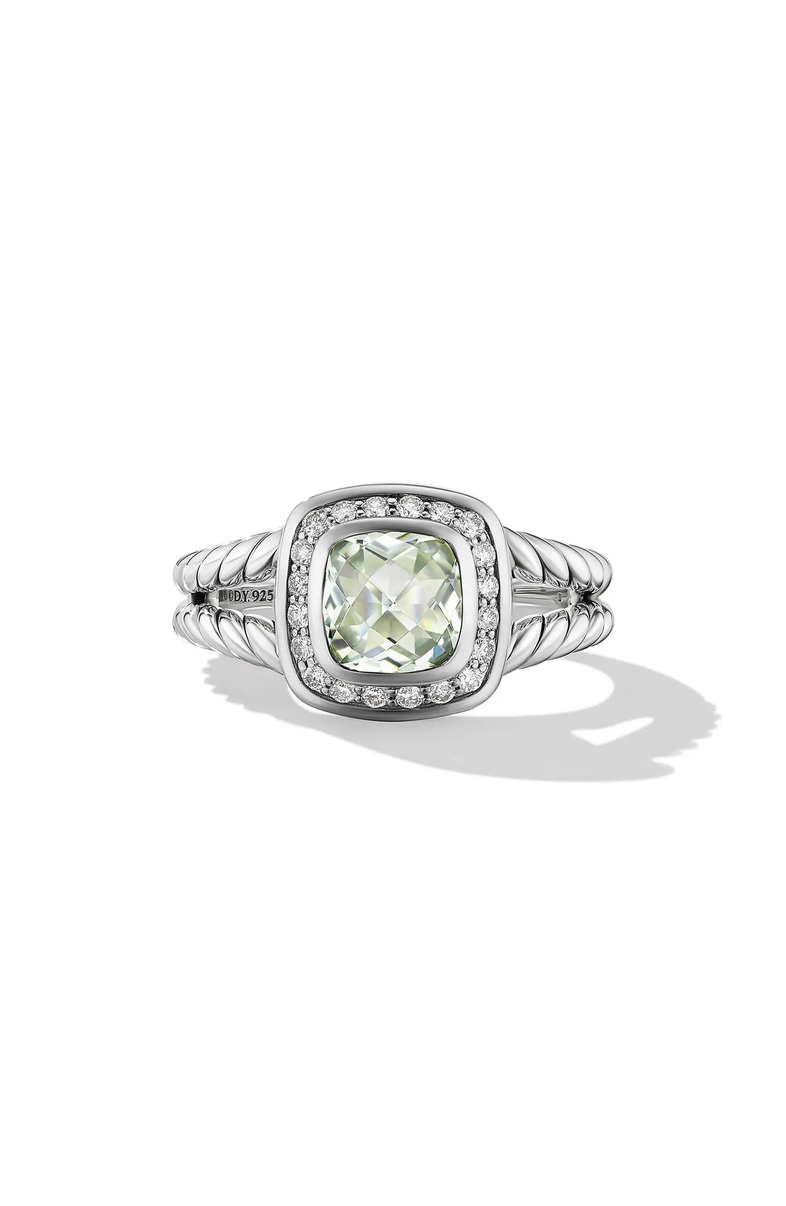 Albion Petite Ring with Semiprecious Stone & Diamonds | Nordstrom
