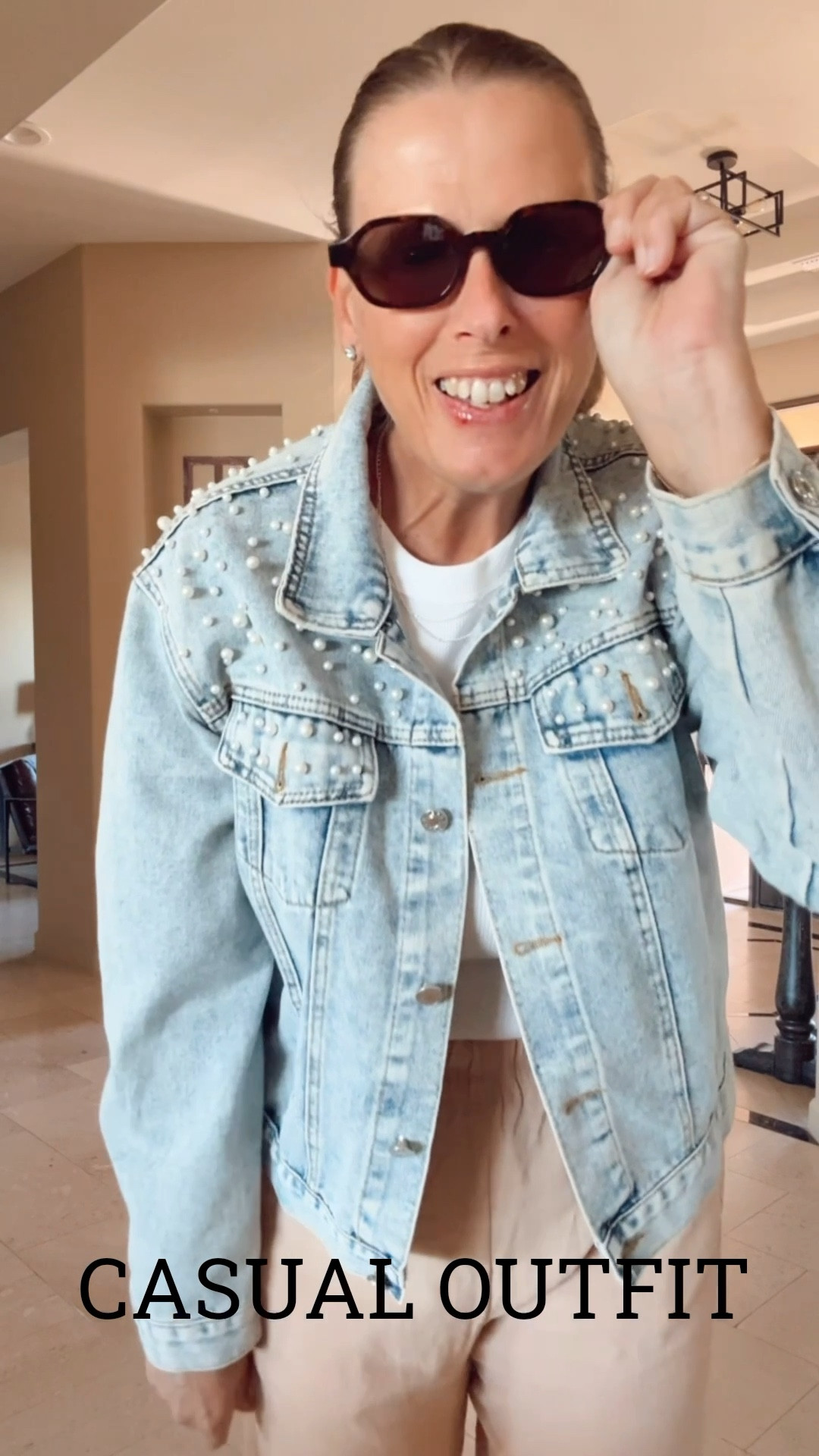 Casual Outfit

Denim jacket, casual outfit, linen pants, elevated look, effortless style, style over 40
Minimalistic look

#LTKootd #LTKOver40 #LTKspringtrends