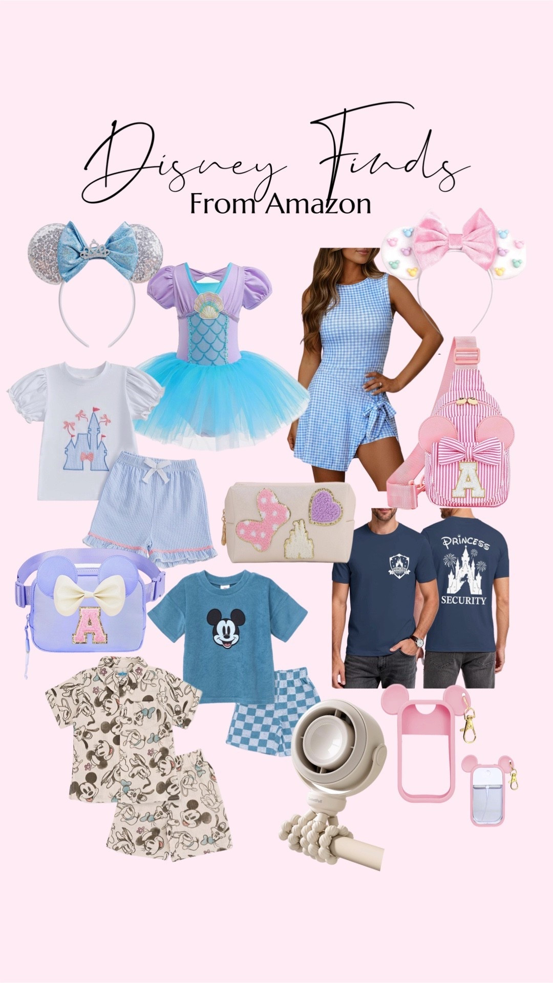 Disney finds from Amazon. Disney vacation, family outfits. Kids Disney sets. Amazon Disney must haves. 

#LTKmomlife #LTKTravel #LTKKids