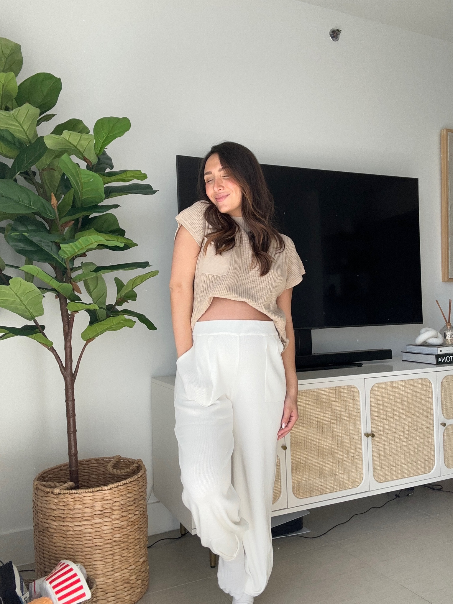 Softest set! Wearing a medium for bump 

#LTKfindsunder50 #LTKbump #LTKfindsunder100