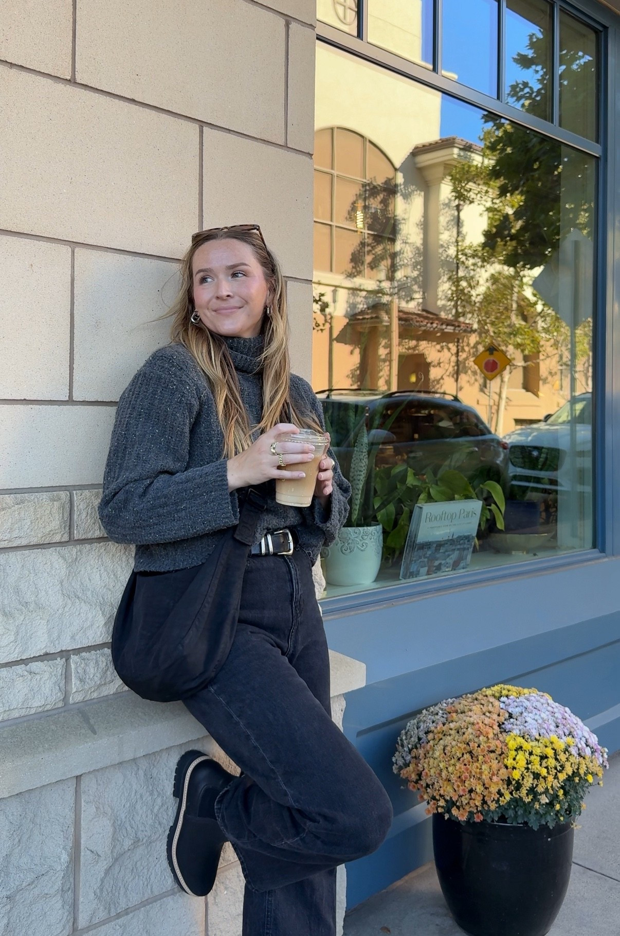 Fall coffee run in my fav grey monochromatic look! So cozy with my new TOMS Boots 

#LTKFindsUnder100 #LTKShoeCrush #LTKSeasonal
