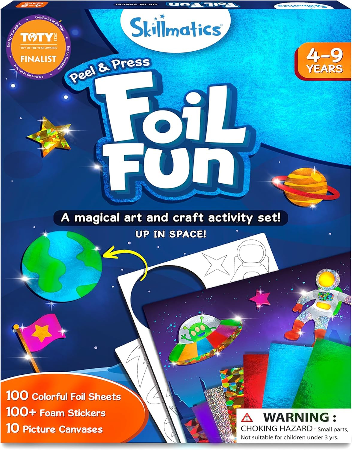 Skillmatics Foil Fun - Space, No Mess Art for Kids, Craft Kits & Supplies, DIY Creative Activity,... | Amazon (US)