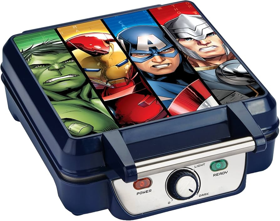 Marvel MVA-281 Waffle Maker, Unit: 13" x 9.7" x 4", Blue | Amazon (US)