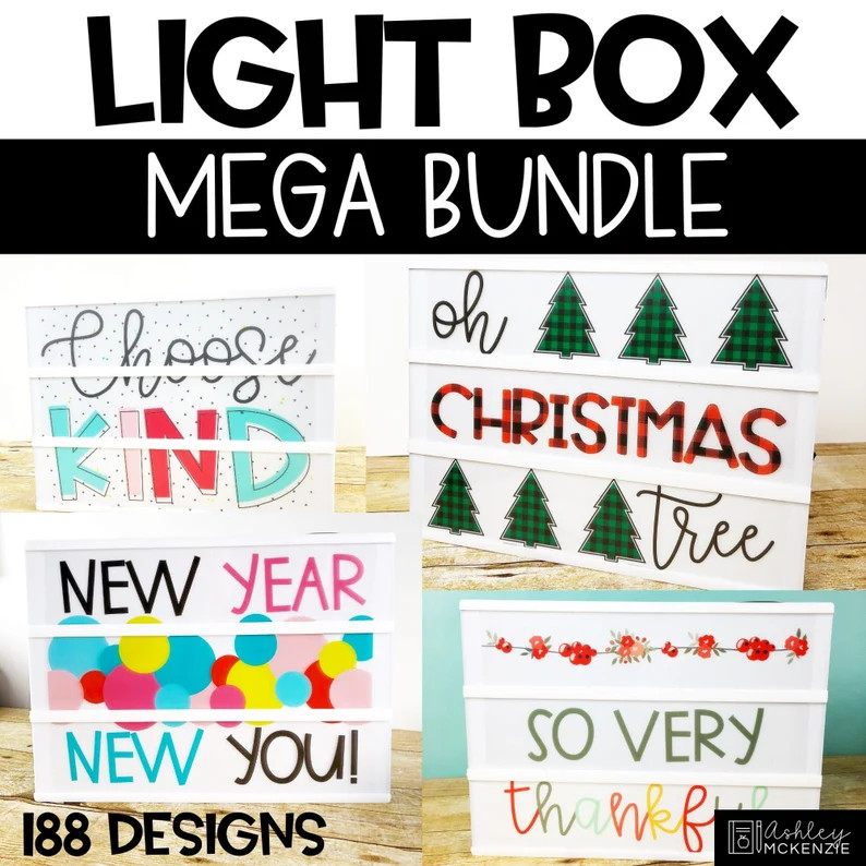 Light Box Inserts Mega Bundle, Heidi Swamp or Leisure Arts, Seasonal and Holiday Decorations, Bac... | Etsy (US)