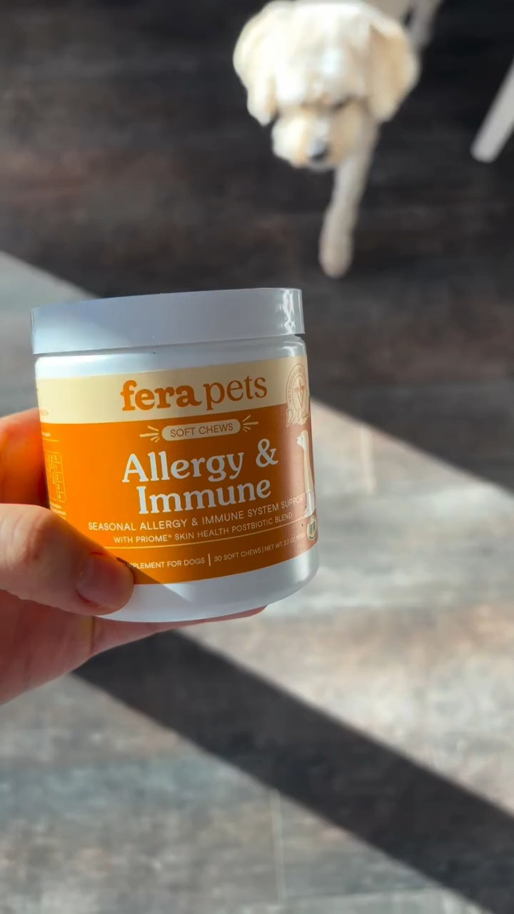 Honey is loving these @ferapets allergy chews to support immune response, skin health, and gut balance ✨

Follow @ferapets for more info 🐾
.
.
.
.
Ad | @ferapets @stackinfluence #ferapets #ferapetspartner #dogsupplement