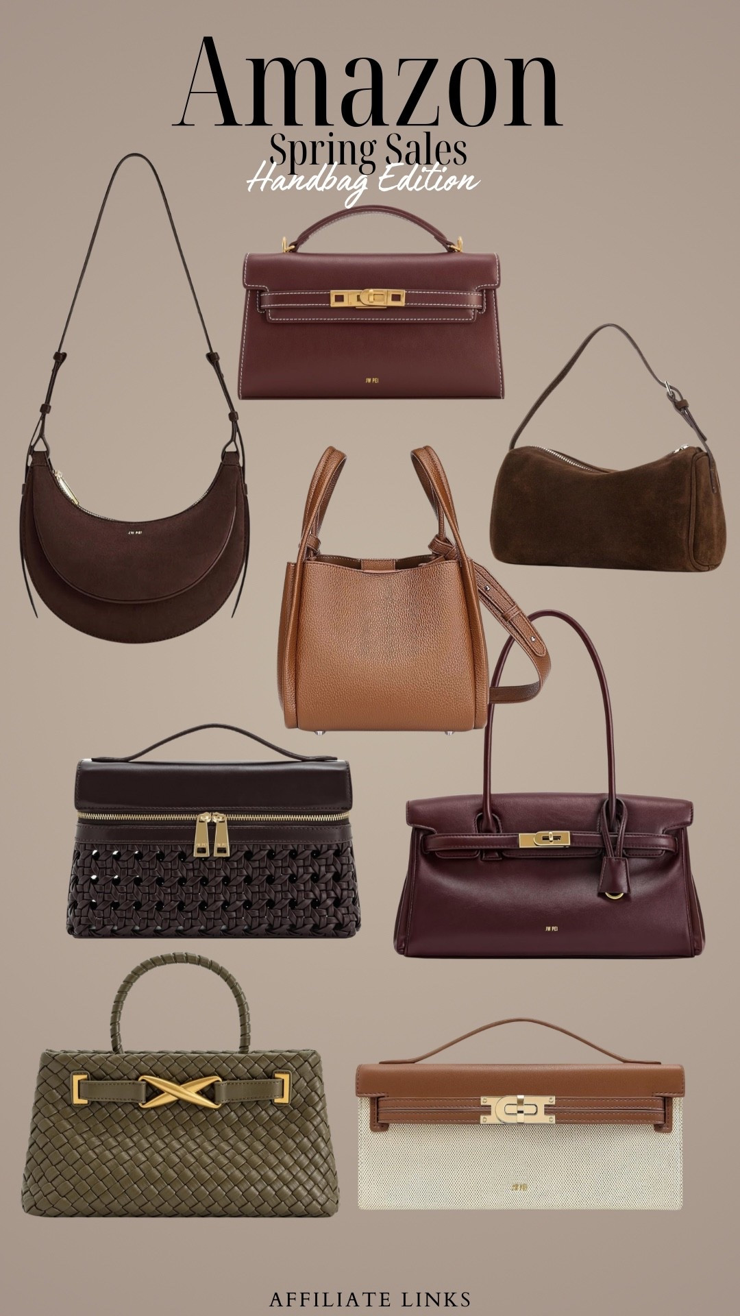 Handbags part of the Amazon Spring Sale! 

#LTKbag #LTKsale #LTKspring