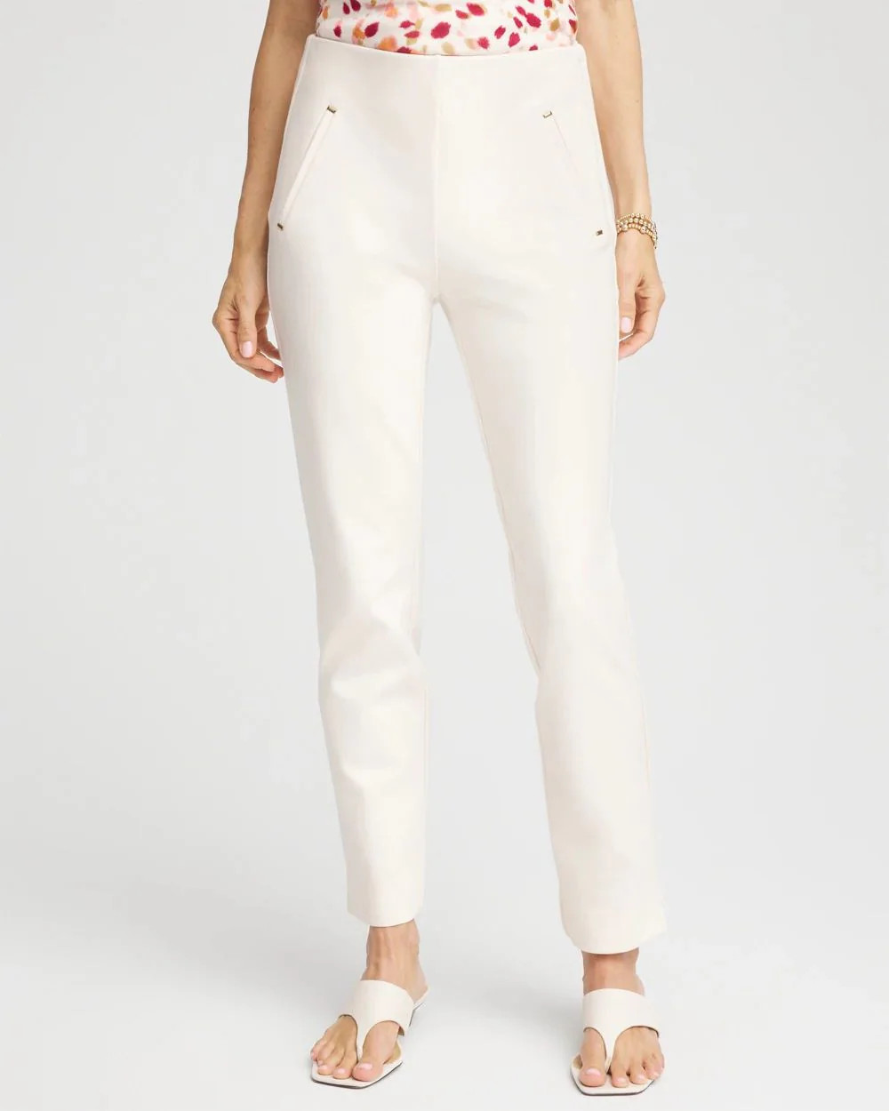 Juliet Slim Trim Detail Ankle Pants | Chico's
