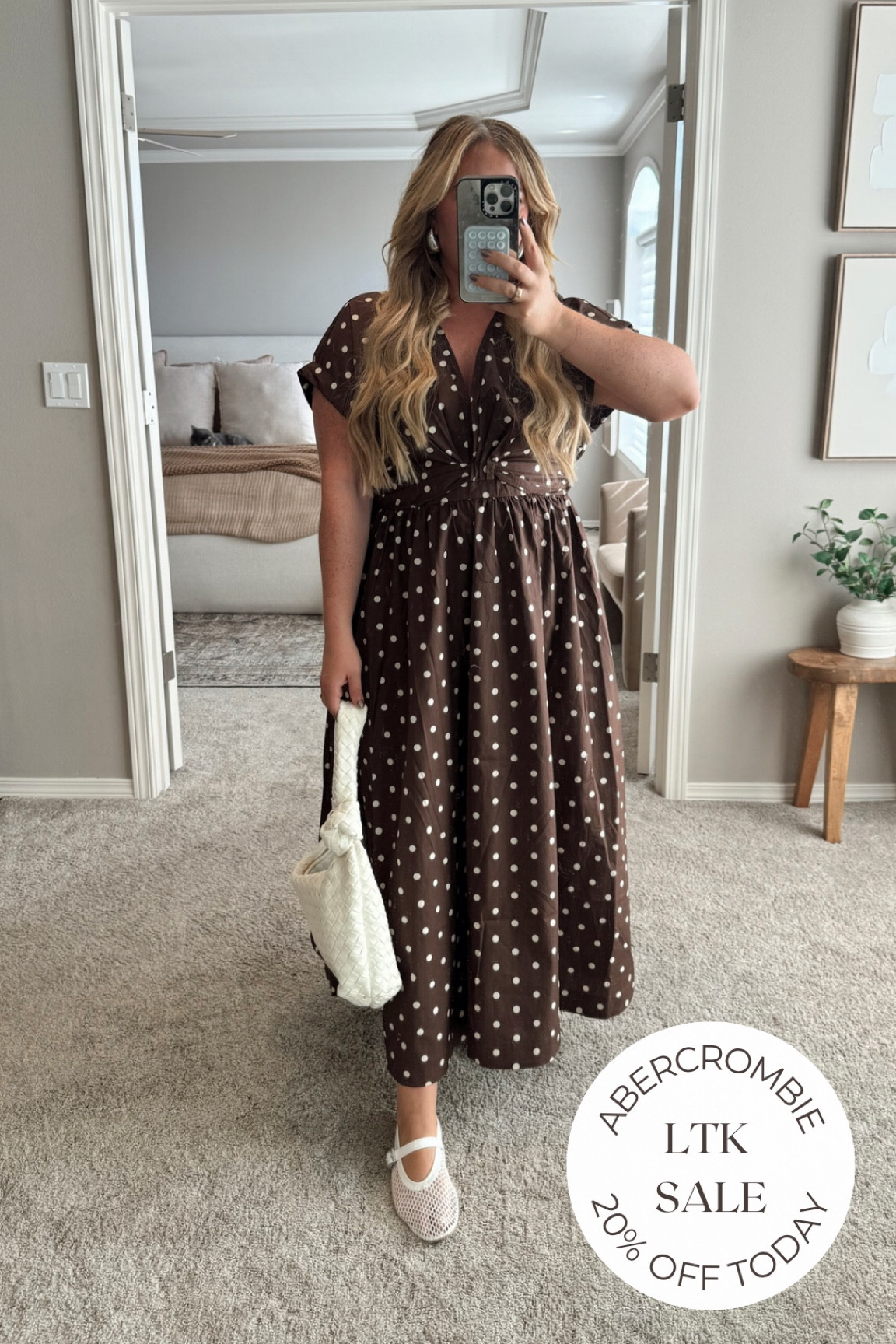 Save 20% off this dress thanks to the LTK Fall sale 🍁✨ I wear a Large petite in their dresses. 

#LTKFallSale #LTKFindsUnder100 #LTKMidsize