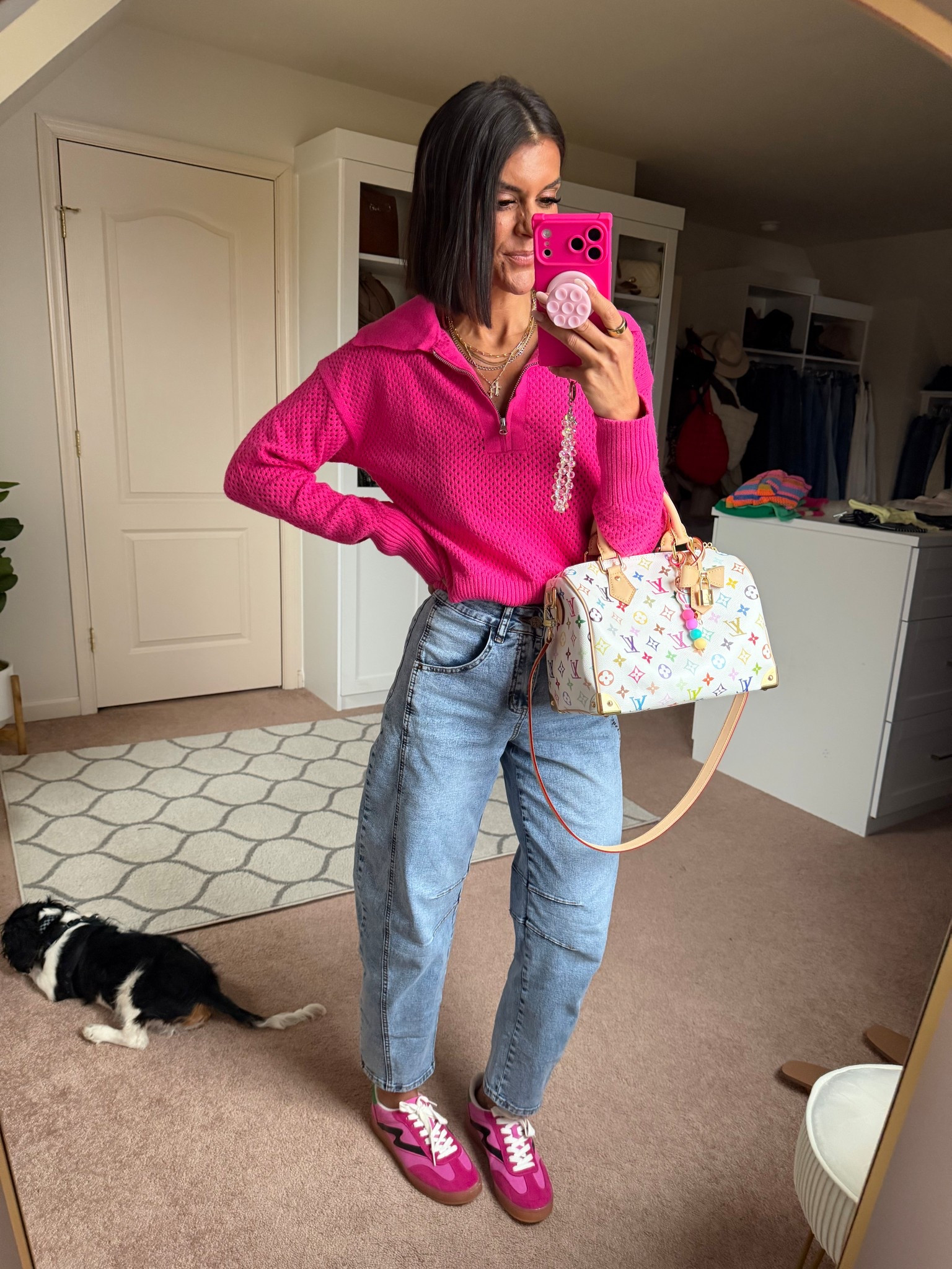 size small in sweater, xs in jeans

#LTKSeasonal