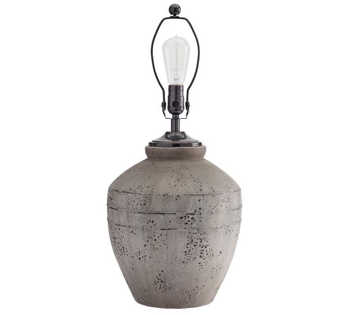 Maddox Ribbed Table Lamp Base | Pottery Barn (US)