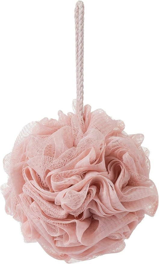 Bath Sponges, Shower Loofah for Body Exfoliation(1 pcs, Pink) | Amazon (US)