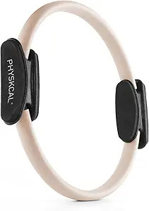 Pilates Ring, 15-Inch Magic Circle with Extra Thick Padded Handles, Pilates Equipment for Toning ... | Amazon (US)