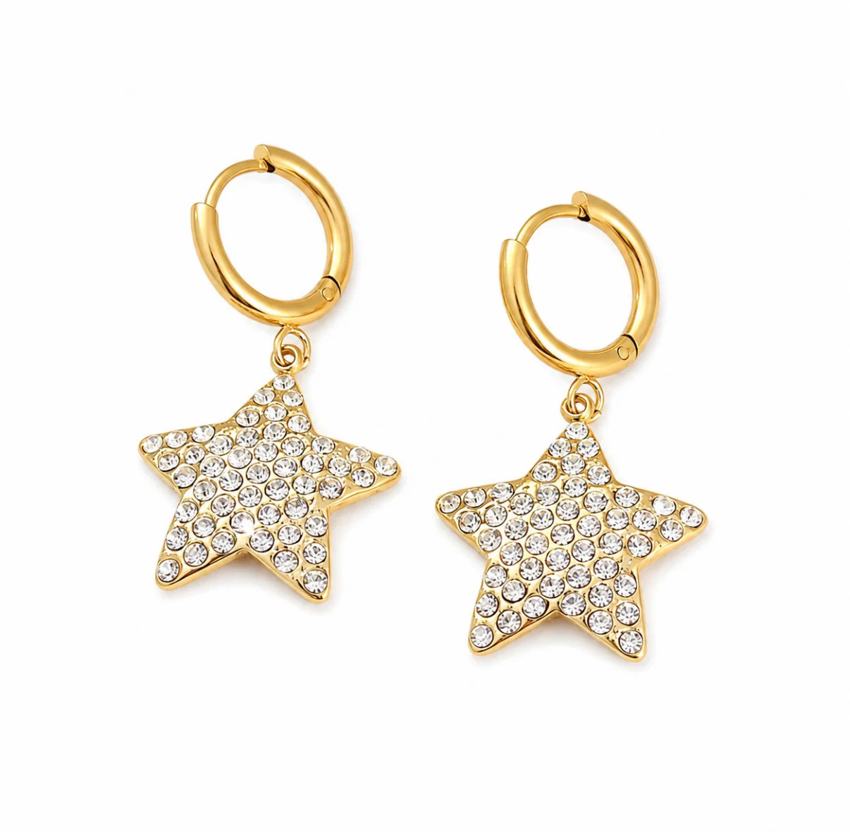 Star Spangled Huggies | Pierced by Ash Design