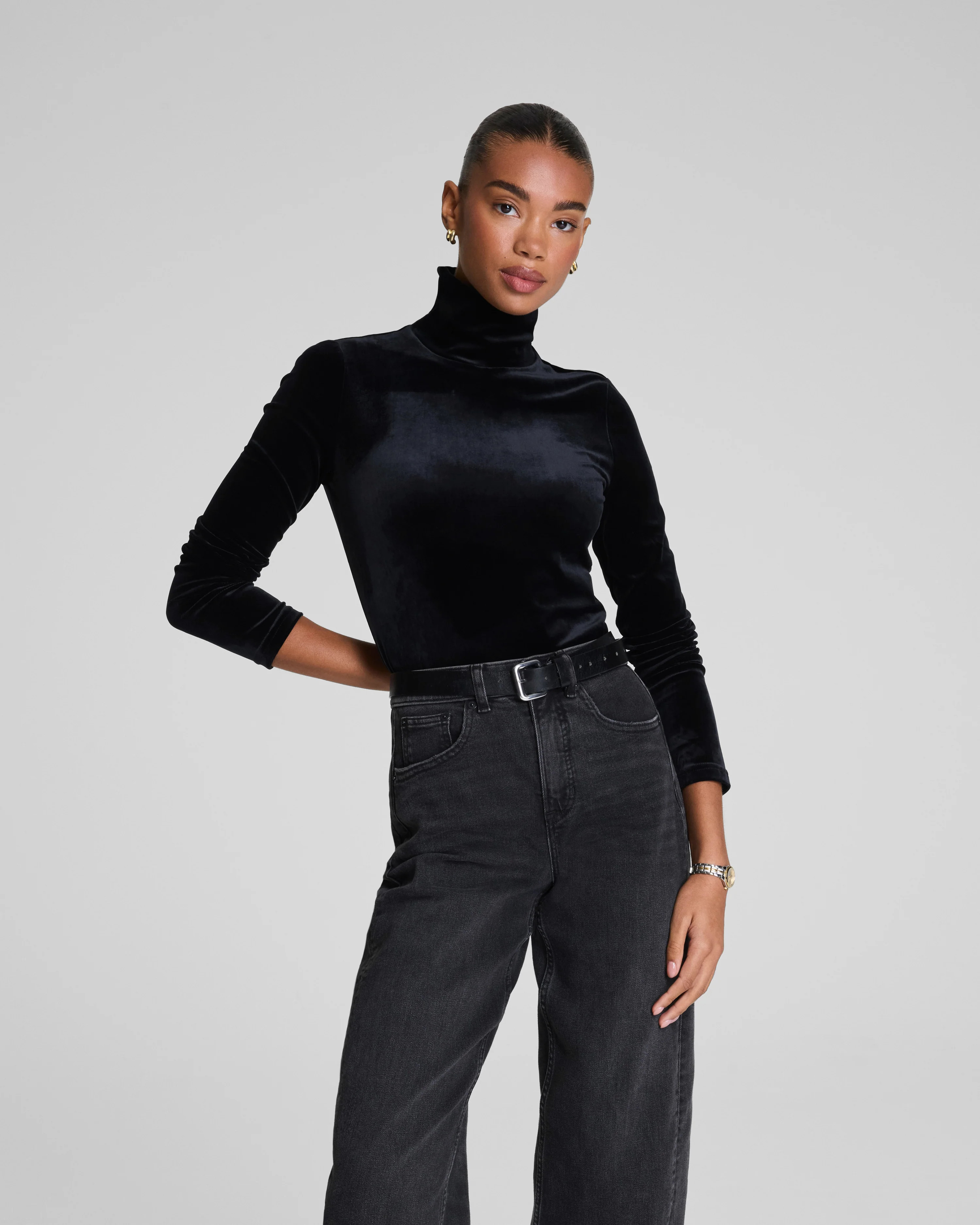 Velvet Turtleneck | Spanx