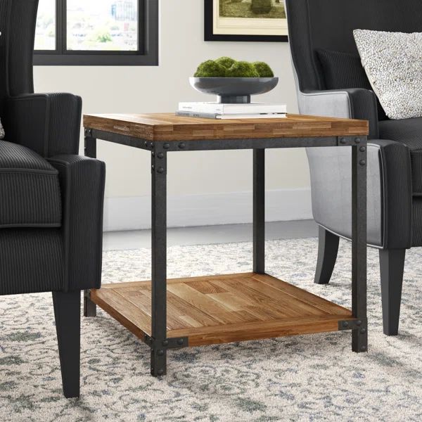 Lawrence 24'' Tall Solid Wood End Table | Wayfair North America