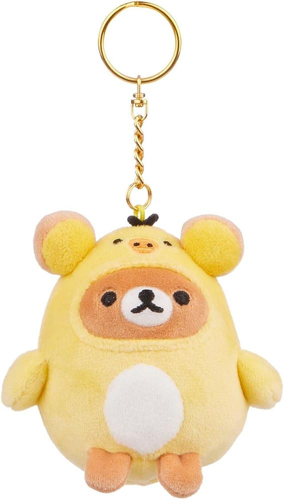 Rilakkuma San-X Original Kiiroitori Kigurumi Keychain | Amazon (US)