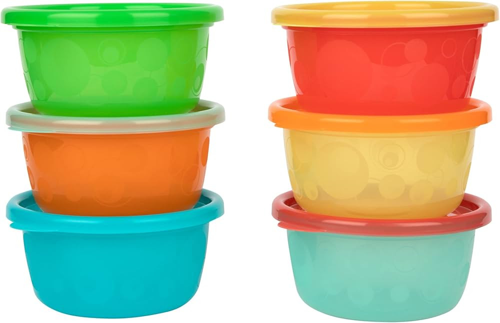 The First Years Take & Toss Toddler Bowls Set - Reusable Toddler Snack Cups - Toddler and Baby Sn... | Amazon (US)