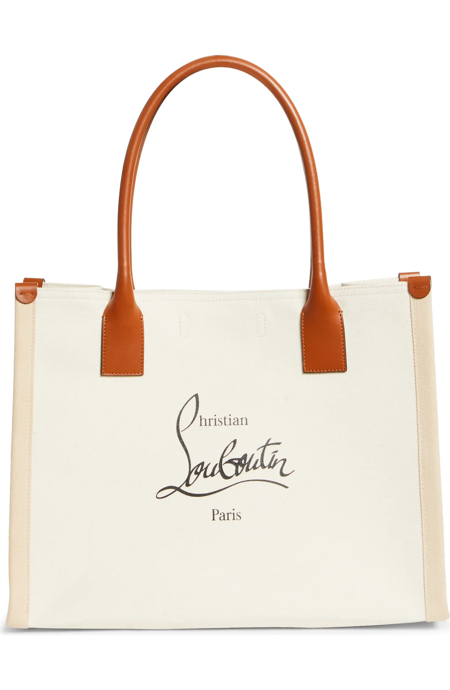 Christian Louboutin Large Nastroloubi Canvas Tote | Nordstromrack | Nordstrom Rack
