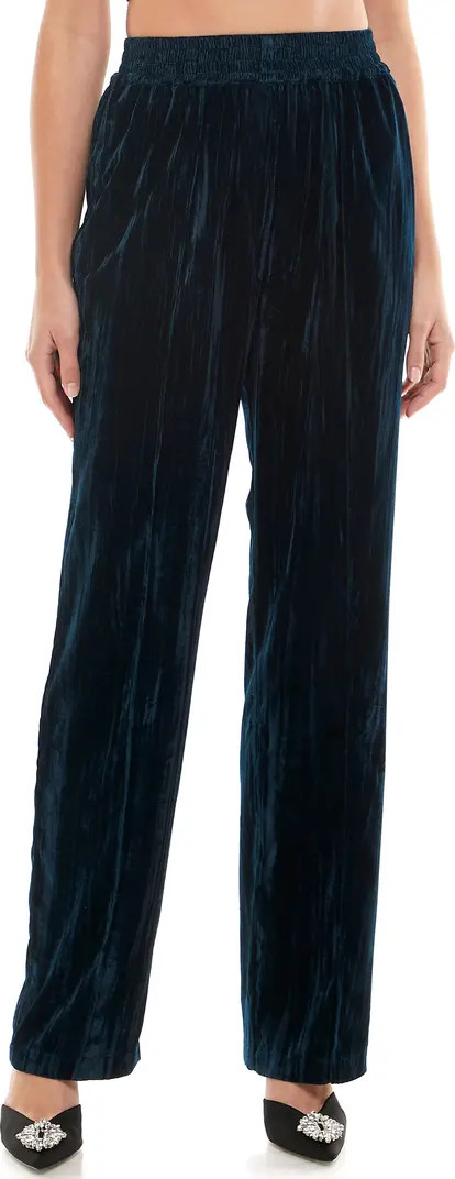 x Emma Rose Pierre Velvet Trousers | Nordstrom