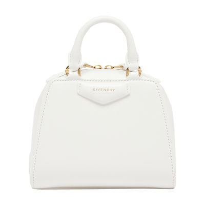 Micro Antigona Cube leather bag | 24S US