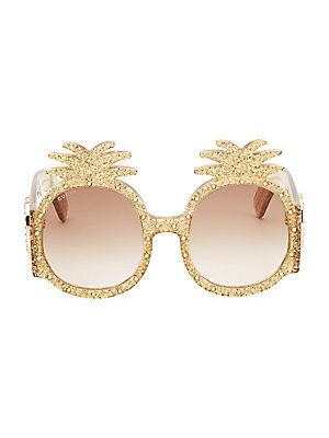53MM Pineapple Sunglasses | Saks Fifth Avenue
