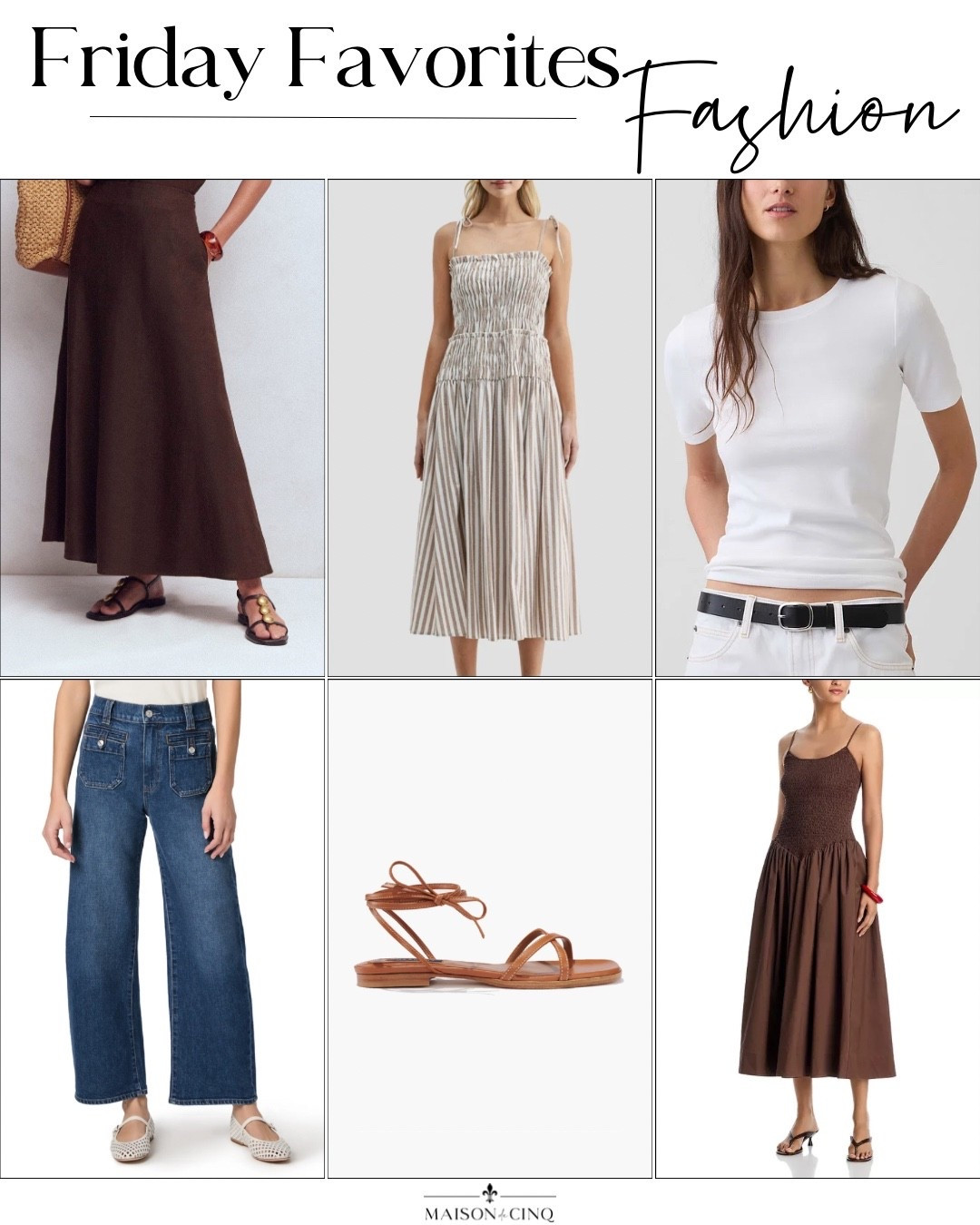 Friday Favorites this week is full of sale dresses, tees and jeans, plus best sellers you’ve loved!

Summer fashion, summer outfit, summer dress, t-shirt, barrel leg jeans, linen skirt

#LTKSeasonal #LTKOver40 #LTKSaleAlert