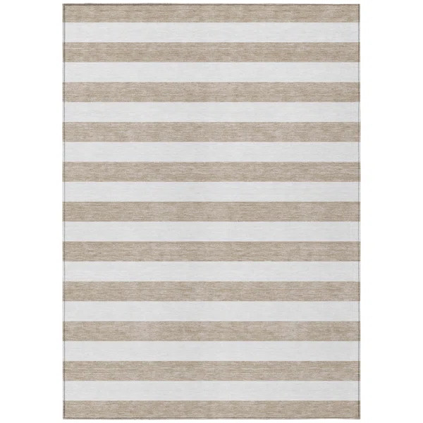 Striped Indoor / Outdoor Rug | Wayfair North America