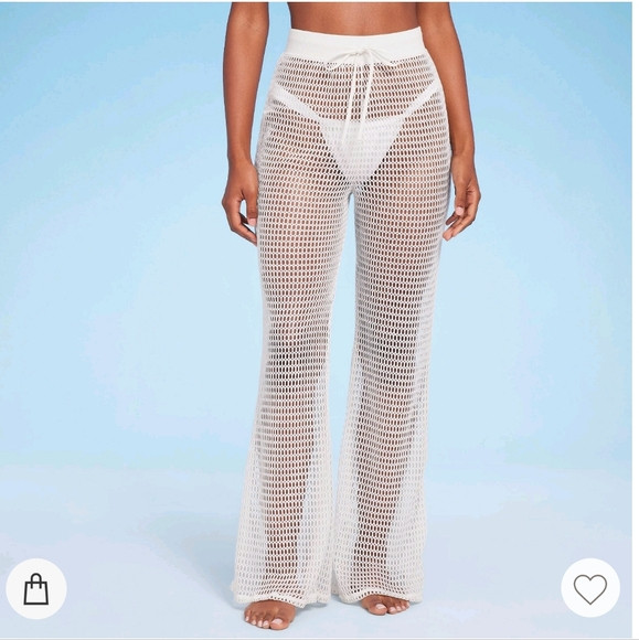Shade and Shore Crochet Cover Up Pants | Poshmark