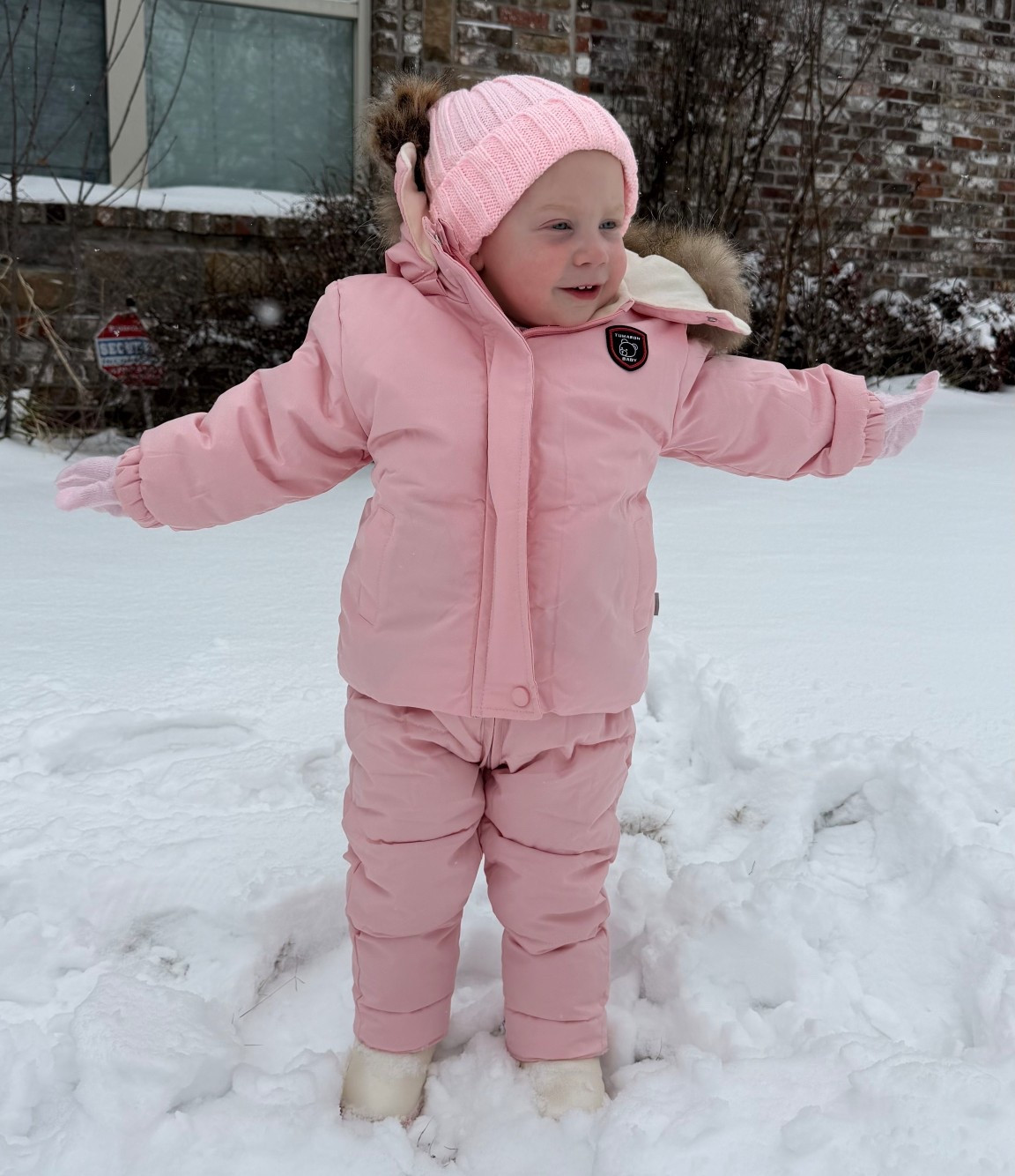 Panic bought this snow suit and it is the best quality! 

#LTKSeasonal #LTKBaby #LTKKids
