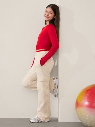 Athleta Girl Power Up Sport Length Top | Athleta