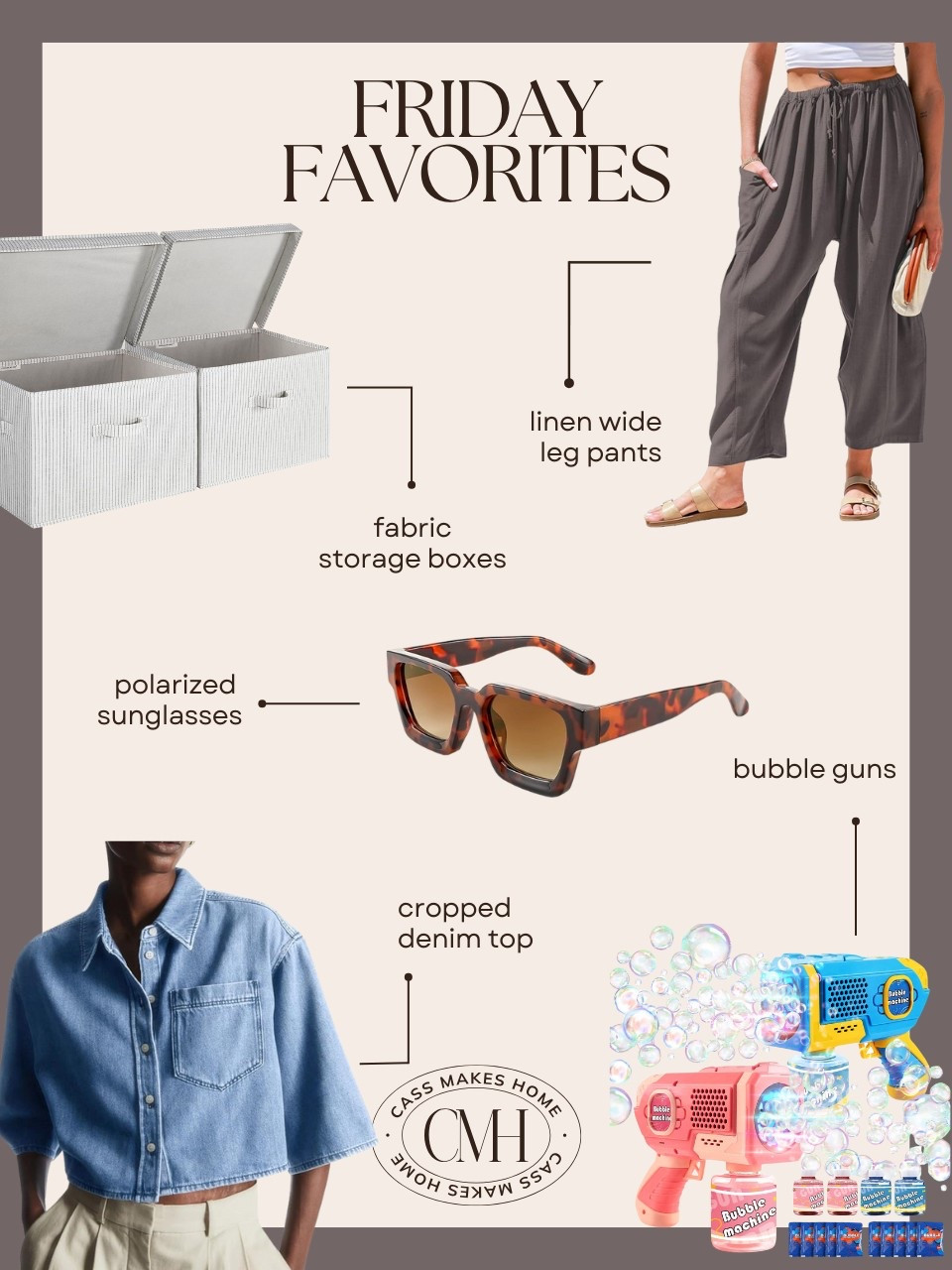 This week’s favorites✨ 

linen pants, storage solutions

#LTKKids #LTKHome #LTKBeauty