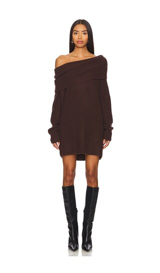 Ginger Pullover in Espresso | Revolve Clothing (Global)