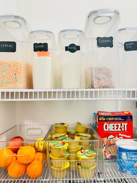 Loving these items to organize my pantry! 

#LTKkids #LTKhome #LTKfamily