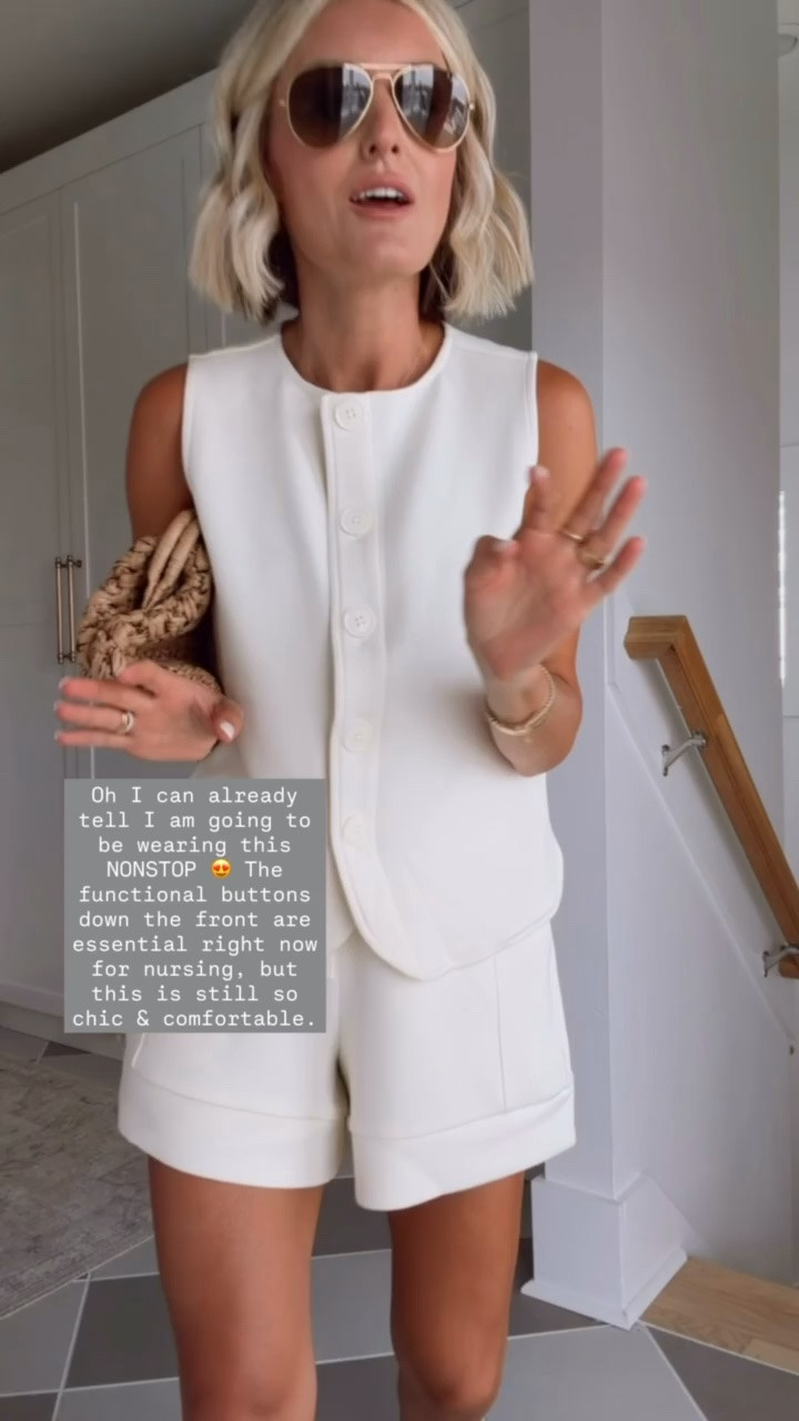 This matching set is so comfy & still look so elevated! Wearing S. Loverly Grey, Varley, summer fashion, summer outfit ideas, matching set

#LTKootd #LTKSeasonal