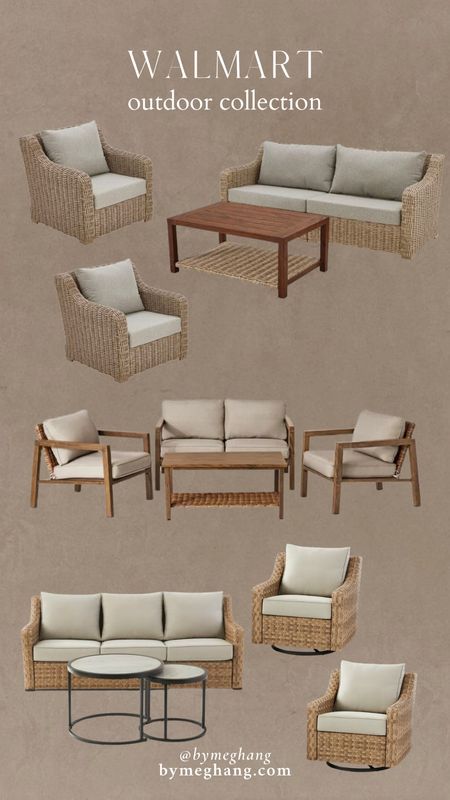 Walmart has the prettiest outdoor furniture and it’s affordable, too! Lots of pieces on sale! 

#LTKhome #LTKsalealert