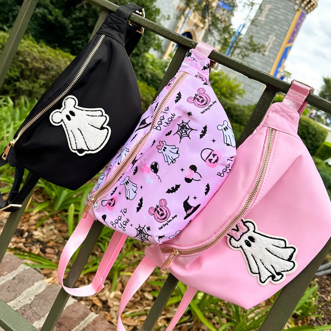 Disney Halloween Fanny. Pink Halloween Bag Mickey Pumpkin Fanny. Halloween Mickey Fanny. Minnie G... | Etsy (US)