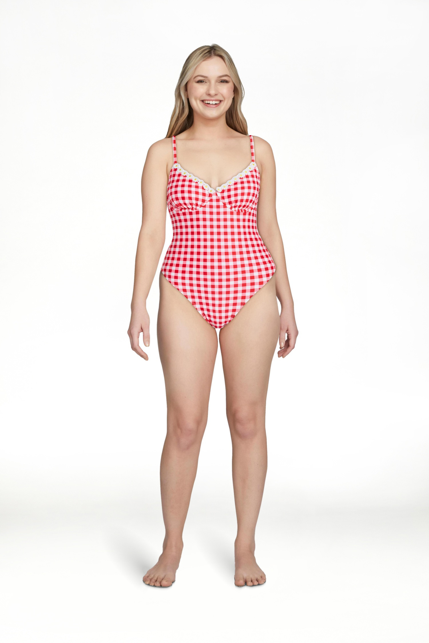 No Boundaries Underwire One-Piece Swimsuit, Women's XXS-XXL | Walmart (US)
