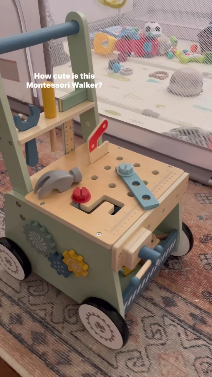 Montessori tool kit, Walker for baby, first birthday gift ideas 

#LTKVideo #LTKBaby #LTKKids