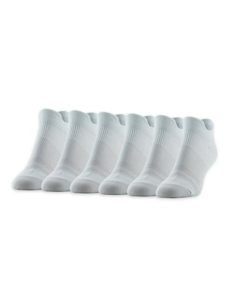 Peds Women's All Day Active No Show Double Tab Socks, 6 Pairs | Walmart (US)