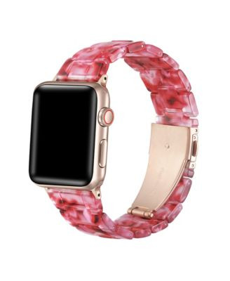 Posh Tech Womens Claire Resin Band For Apple Watch Collection | Macy's