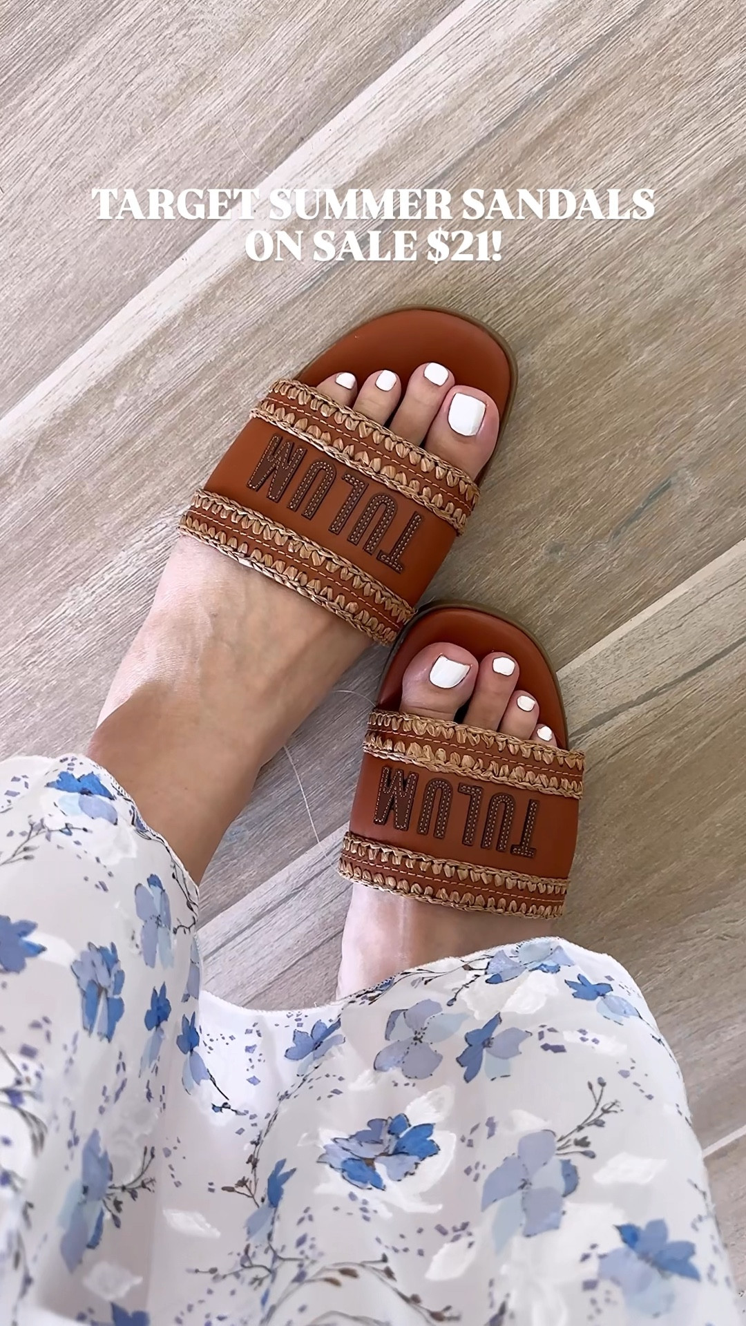 How gorgeous are these faux leather slide sandals from Target?! They’re currently on sale for 30% off making them only $21!!! Fits TTS, SO comfortable, and has the most gorgeous embroidery details!

Target finds, Target shoes, Target sandals, affordable summer shoes, summer sandals on a budget, designer look for less, Tulum sandals, resort sandals, vacation sandals 

#LTKShoeCrush #LTKFindsUnder50 #LTKSaleAlert