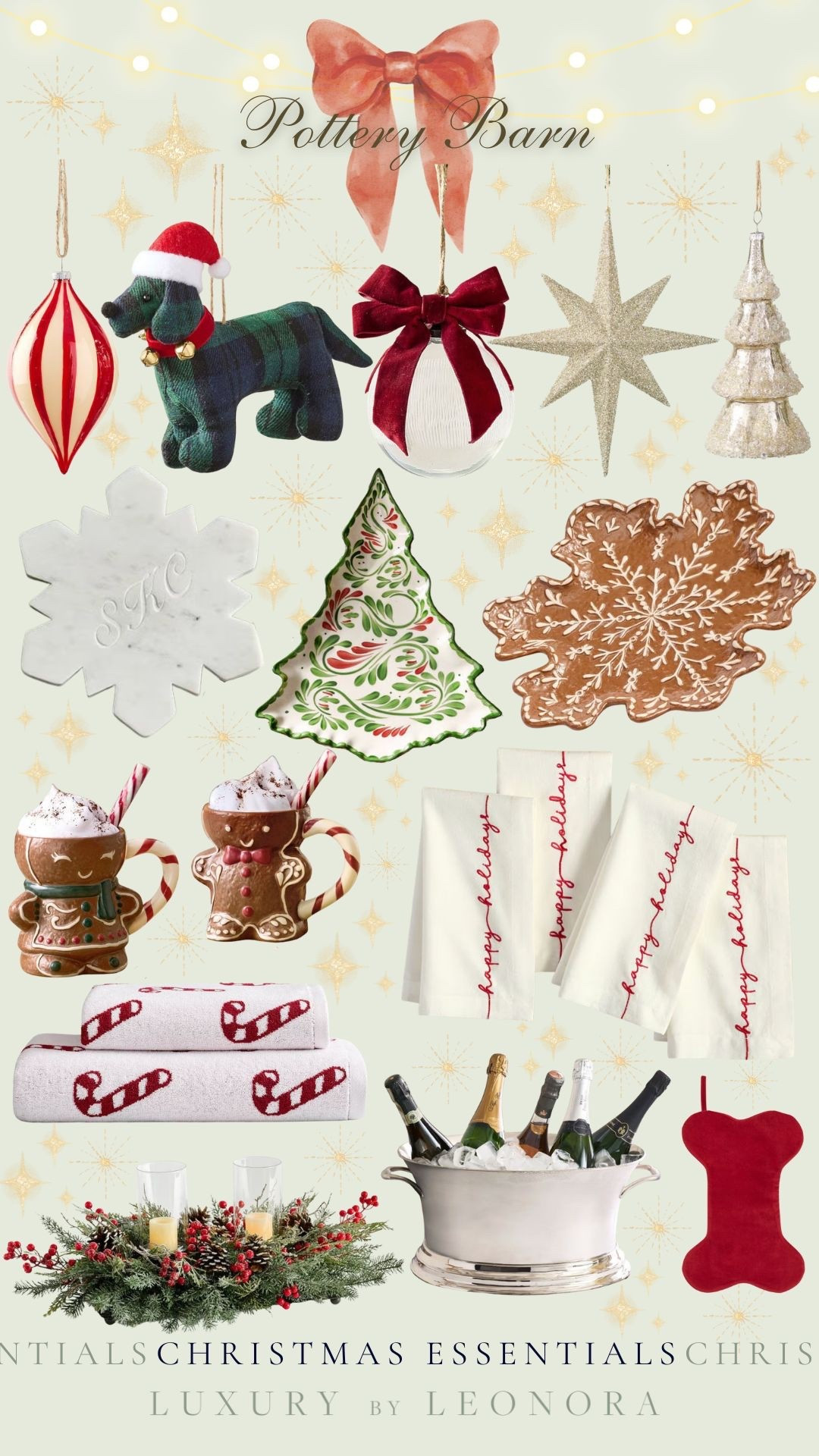 Pottery Barn is officially in the UK! I am obsessed! 🤩 Here are my favourite Christmas Homeware pieces 🤍✨

#LTKuk #LTKfestive #LTKwinter