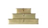 Click for more info about Set of 3 Decorative Metal Boxes in Brass Finish