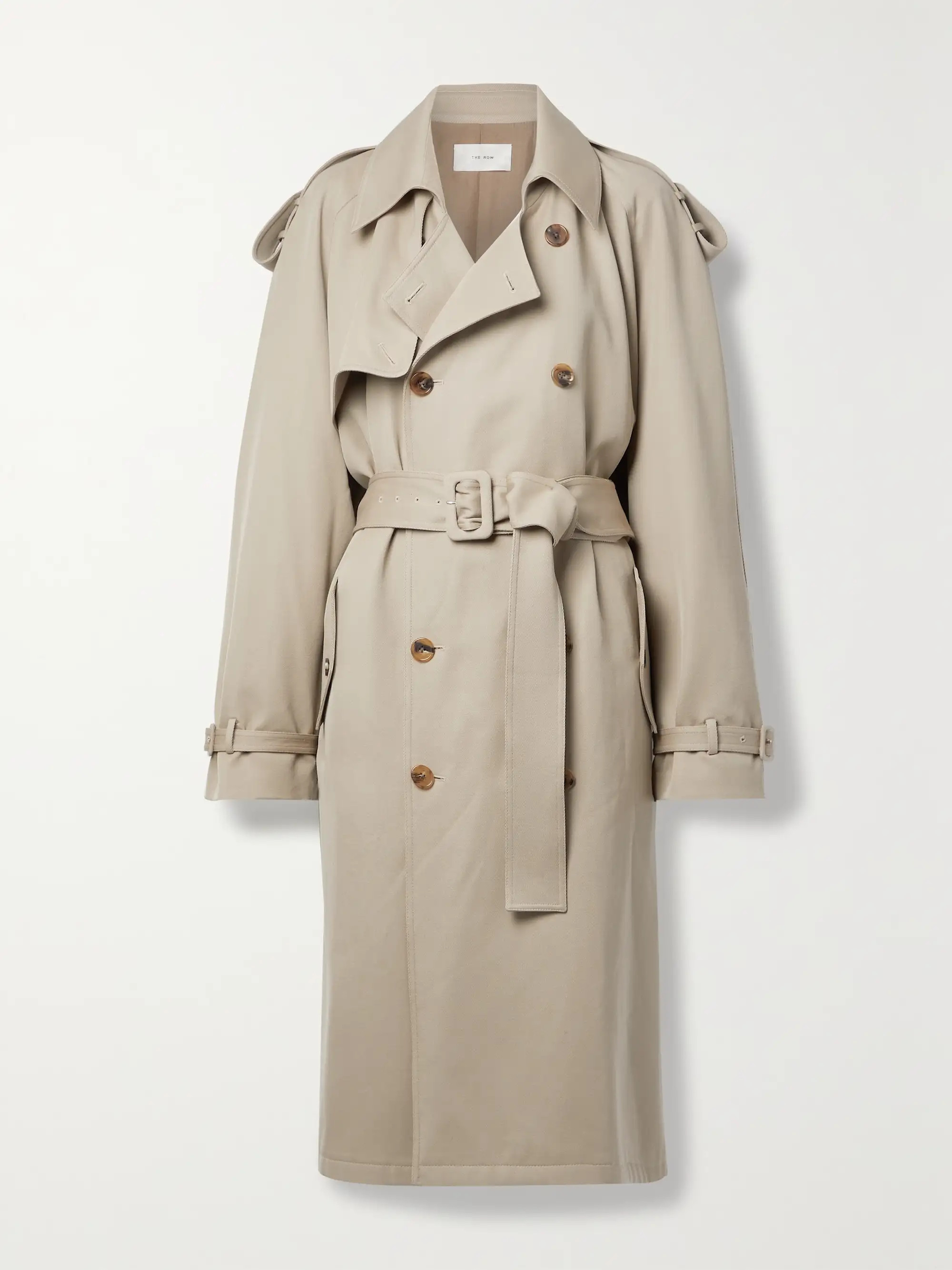 June belted cotton-gabardine trench coat | NET-A-PORTER (US)