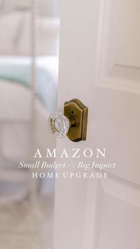 ✨ These gorgeous Amazon crystal knobs are an easy and affordable home upgrade! They are very easy to install - I’ve even installed them myself! ✨

They come in 4 finishes (mine are the antique bronze) and dummy/privacy/passage versions. 

*these can be a little difficult to turn for little/sensitive hands, but I’ve linked a few round options that don’t have the crystal edges. I still love them and would install them again! 


#homedecor #interiordesign #homeupdates #homeremodel #amazonfinds #amazonhome #doorknobs

#LTKfindsunder50 #LTKfindsunder100 #LTKhome