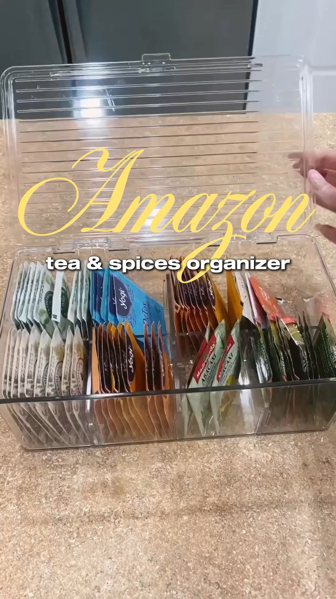 I finally found the perfect way to keep my teas and spices organized 🍵✨ These Amazon organizers make my kitchen look so much cleaner — everything in one place and easy to find!

#LTKHome